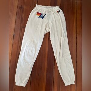 aviator nation sweatpants (small)
